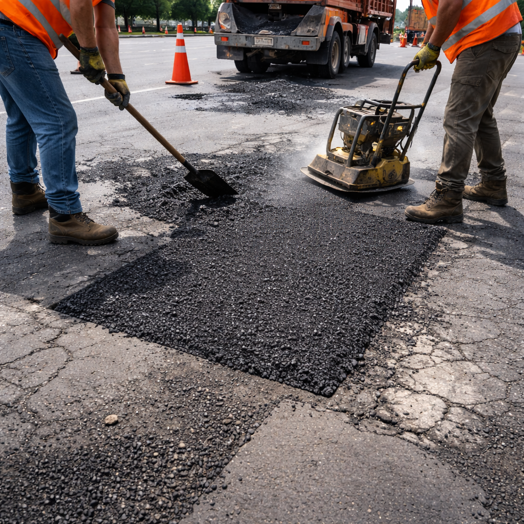 Asphalt repairs